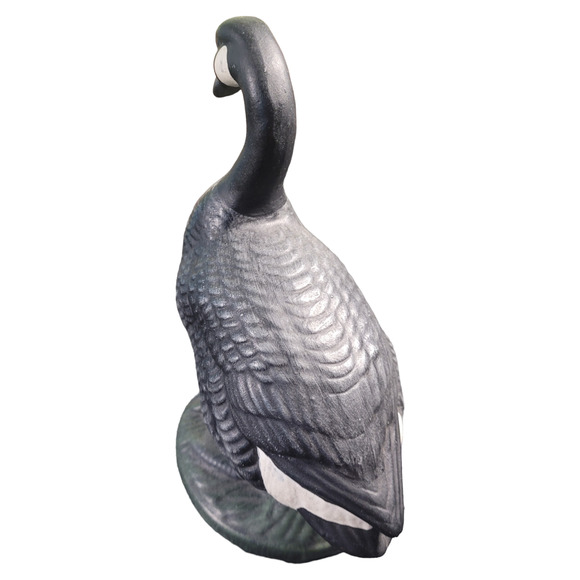 VINTAGE Tolppis MudHut Hamburg MN ceramic molded hand-painted Canadian goose 7X6 - Picture 5 of 10